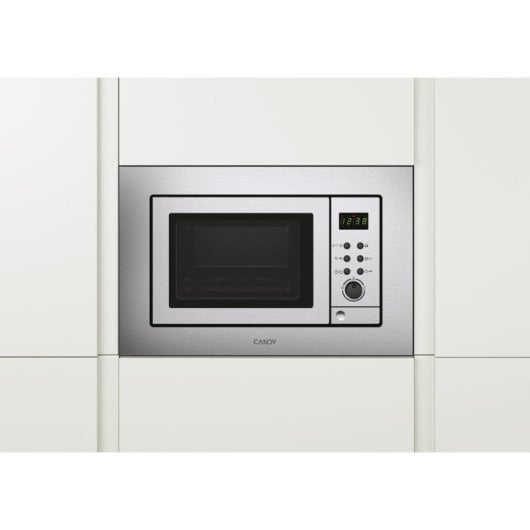 Microondas Candy CMGI211EX 21L 800W Grill Inoxidable Integrado Descongelar Reloj