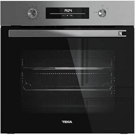 Forno Multifunções Teka NEO HSB 6466 P SS Pirolítico Hidrolítico 70L A+ AirFry Inox Preto