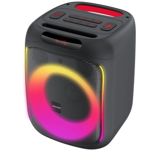 Kenwood AS-P200BT Altifalante de Festa Sem Fios 50W com Bluetooth e MicroSD Preto