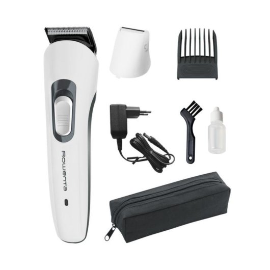 Cortapelos Rowenta TN8905F0 Cuchillas Acero Inoxidable Lavable 60min Autónomía Blanco