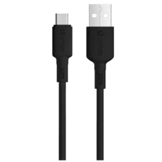 Cable UNICO CB1783 1m USB A a Micro-USB B USB 2.0 Negro