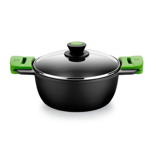 Cacerola Prior BRA A400332 8,3 L Aluminio Fundido Antiadherente Negro