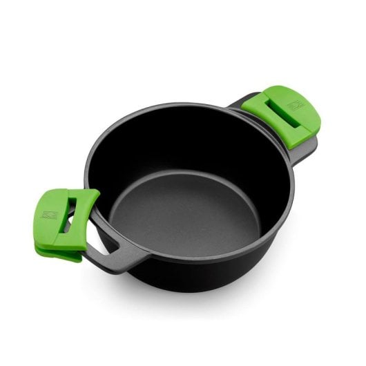 Cacerola Prior BRA A400332 8,3 L Aluminio Fundido Antiadherente Negro