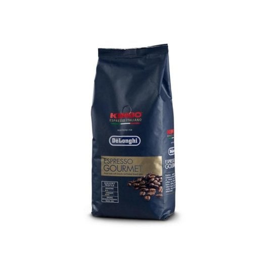 Café en grano espresso DeLonghi Kimbo Gourmet 1kg bolsa aroma intenso profesional
