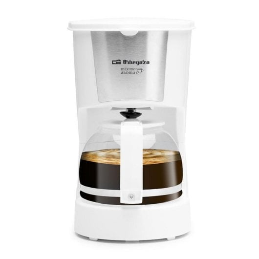 Cafetera Filtro Orbegozo CG 4106 0,6L 600W Blanco acero inoxidable filtro permanente