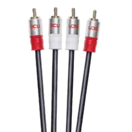 Cable de audio DCU Advance Tecnologic 30201030 RCA macho-macho 2 m chapado en oro
