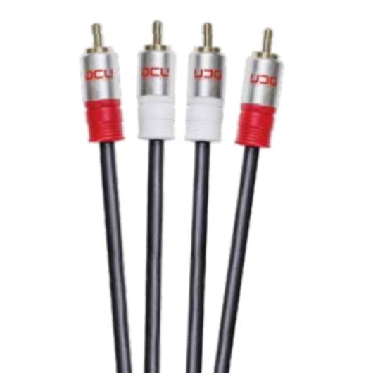 Cable de audio DCU Advance Tecnologic 30201030 RCA macho-macho 2 m chapado en oro