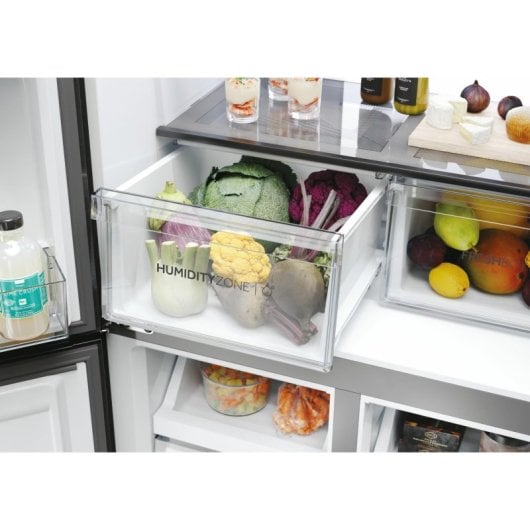 Frigorífico Haier Cube 83 Multipuerta 83cm 467L B Inox New Platinum