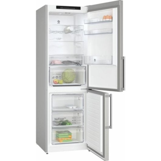Frigorífico Balay Combi 321L SN-T 9,5kg/24h B Inox Zona Fresca