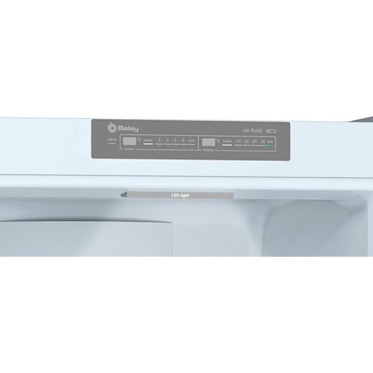 Frigorífico Balay 3KFD763XE Combi 185cm 363L D Inox Botellero LED