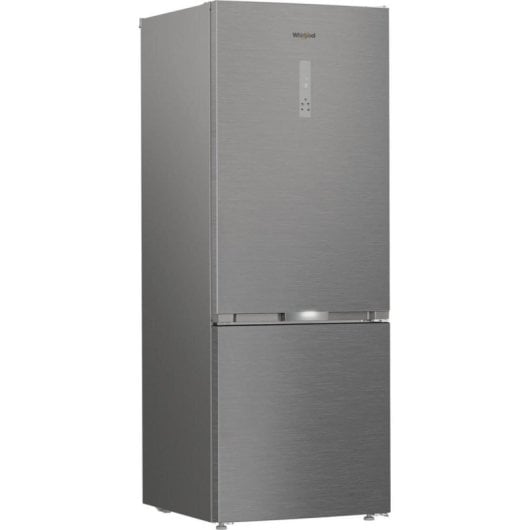 Frigorífico Whirlpool Dos Puertas No Frost 192cm 490L D Inox Antiescarcha Bajo Ruido