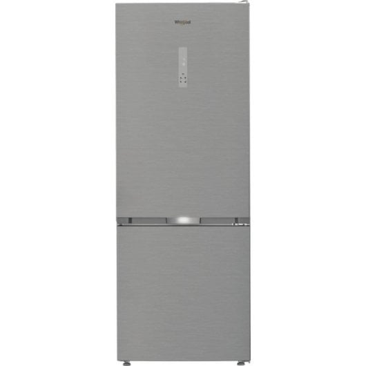 Frigorífico Whirlpool Dos Puertas No Frost 192cm 490L D Inox Antiescarcha Bajo Ruido