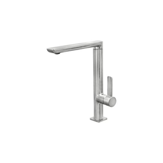 Grifo Teka FO 915 Acero Inoxidable Estándar Válvula Rotativa Altura 29cm Sencillo
