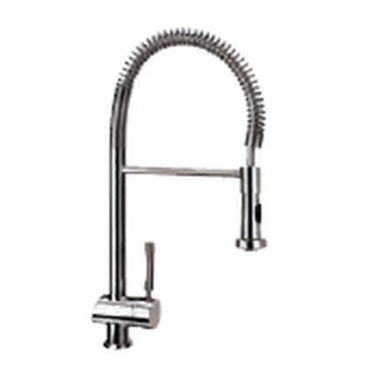 Grifo de cocina Teka MY1 monomando cerámico caño alto giratorio acero inoxidable