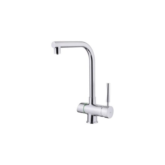 Teka OS 206 Robinet De Cuisine Dépliable Inox Robinet à Levier Type C