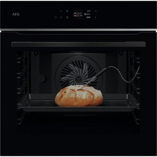 Horno eléctrico AEG Series 7000 TE7PB63ZAB 71L Negro Multitech con control táctil
