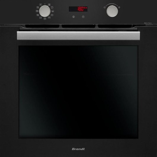 Horno eléctrico Brandt BOP2112B 67 litros Negro pirolítico con control táctil y giratorio