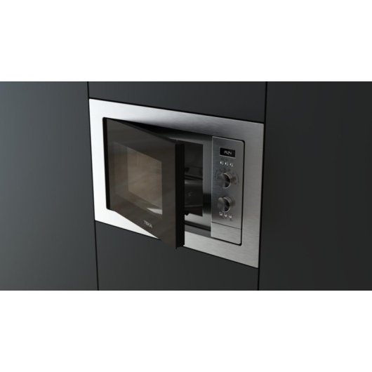 Microondas Teka NEO MS 6200 BIH SS 20L 1200W Grill Integrado Pantalla Botones Giratorio