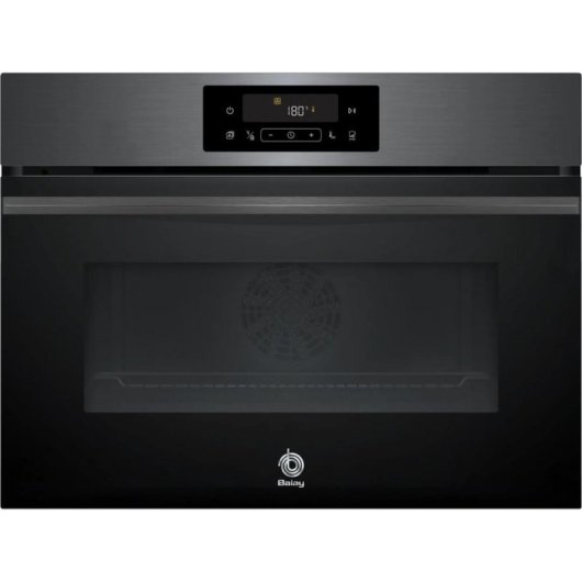 Horno Compacto Balay 3CB4821G3 47L 60cm Pirolítico Hidrolítico A AirFryer Grafito