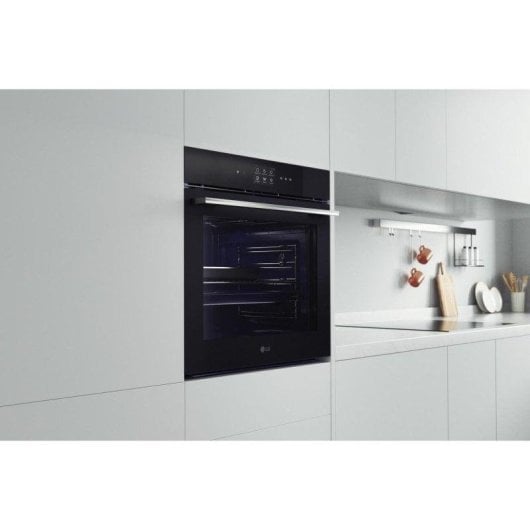 Horno Multifunción LG WSED7667M 76L 60cm Limpieza Vapor A++ con WiFi Negro