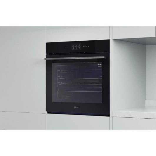 Horno Multifunción LG WSED7667M 76L 60cm Limpieza Vapor A++ con WiFi Negro