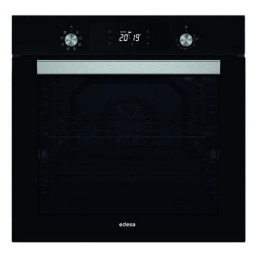 Horno Multifunción Edesa EOE-7040 BK 72L 60cm Limpieza Manual A Grill Negro