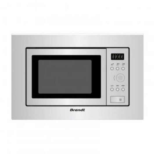 Microondas Brandt BMS6112X 17 Litros 1050W com Botões e Ecrã Incorporado