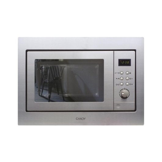 Microondas Candy CMGI201EX 20L 800W Combinado Integrado Inox Pantalla Botones Giratorio