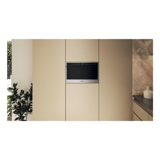 Microondas Whirlpool WMN464BX 22L 750W Integrado con Display LCD y Control por Botones