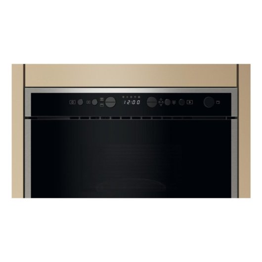 Microondas Whirlpool WMN464BX 22L 750W Integrado con Display LCD y Control por Botones