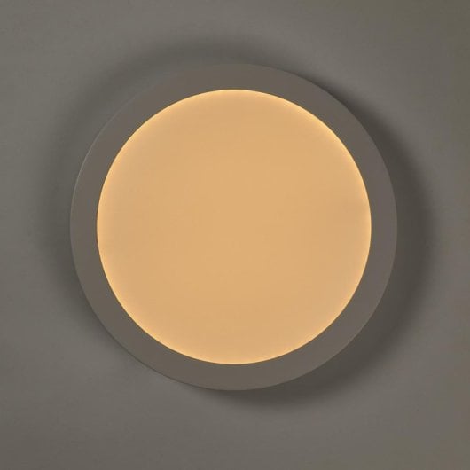 Deckenleuchte Nedis WIFILAW20WT WLAN Intelligente Lampe Weiß Kalt-Neutral-Warmweiß 2700-6500K