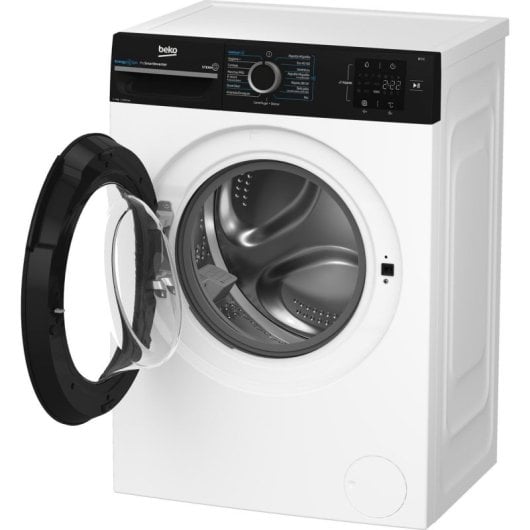 Lave-linge Beko BM3WFU3721W 7kg Carga Frontal 1200rpm A Noir/Blanc avec Technologie SteamCure