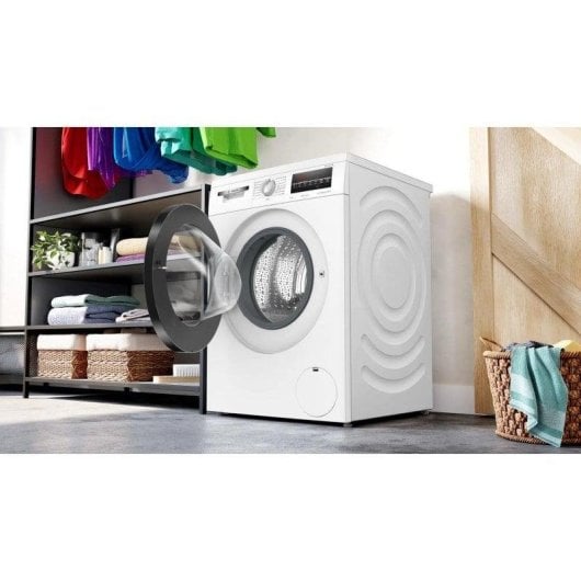 Lavadora carga frontal Bosch Serie 6 WUU28T68ES 9 kg 1400 rpm clase A blanca