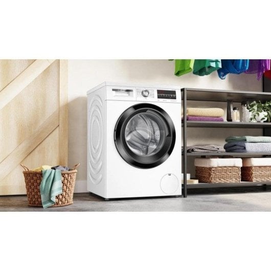 Lavadora carga frontal Bosch Serie 6 WUU28T68ES 9 kg 1400 rpm clase A blanca
