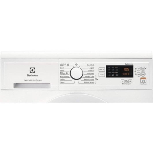 Lavadora Electrolux EA2F6840CF Carga Frontal 8 kg 1400 rpm A Blanca AutoSense Motor Inverter