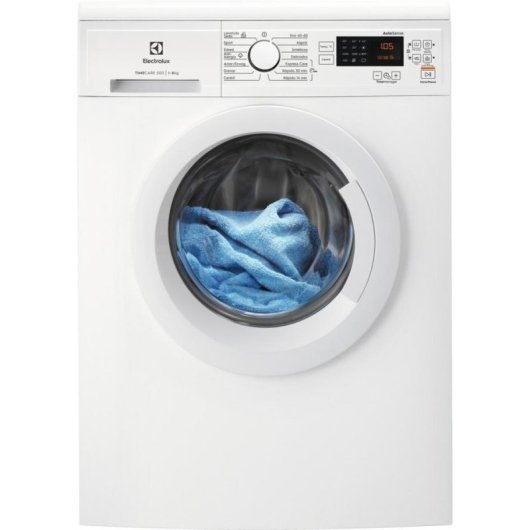 Lavadora Electrolux EA2F6840CF Carga Frontal 8 kg 1400 rpm A Blanca AutoSense Motor Inverter