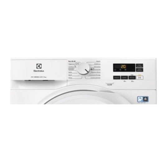 Lavadora Electrolux SensiCare 600 EFI6194O1B 9kg Carga Frontal 1400rpm A Branco com Vapor