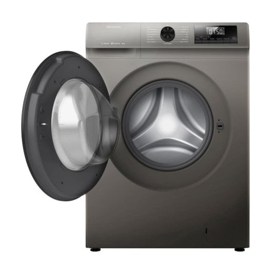 Lavadora Hisense WF1Q8041BT 8kg Carga Frontal 1400rpm B Cinza A