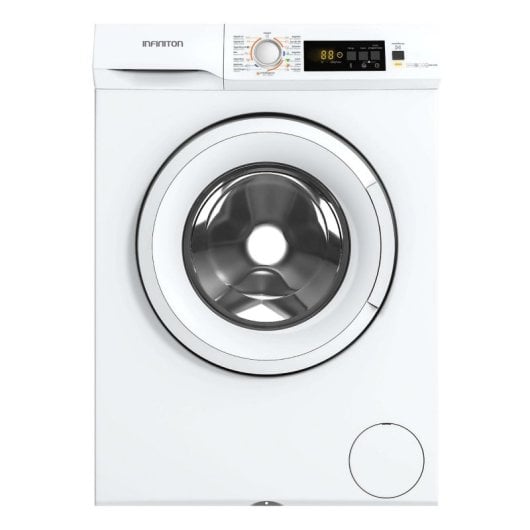 Lavadora Infiniton WM-D812 8kg Carga Frontal 1200rpm Classe D Branca com Silent Mode e Eco-Logic