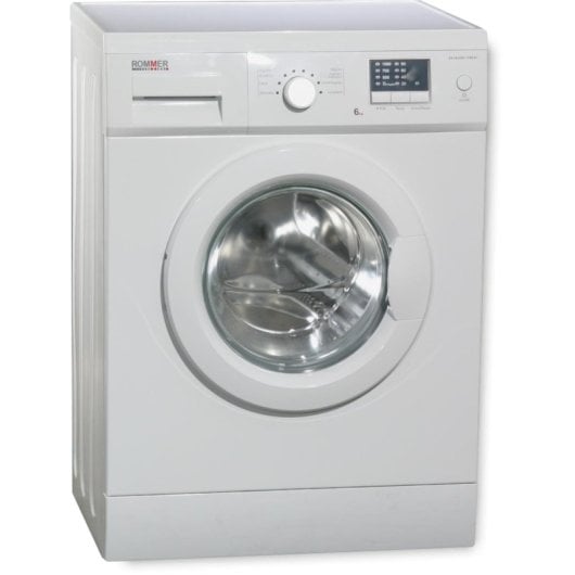 Lavadora ROMMER Excelent 1106 6kg Carga Frontal 1000rpm A+ Blanca Bajo Ruido