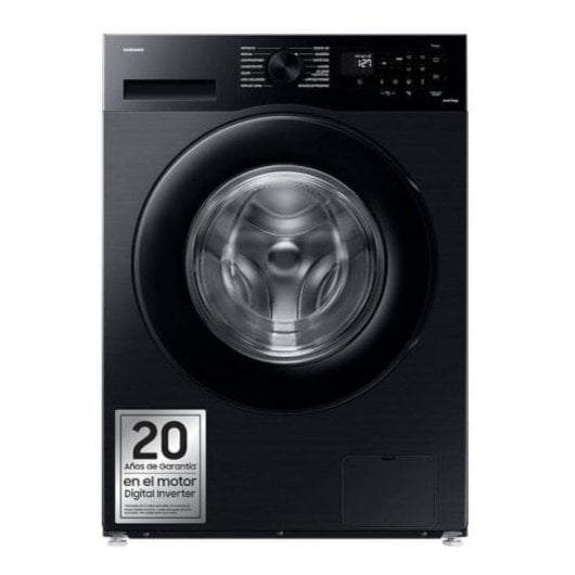 Lavadora Samsung WW80CGC04DAB 8kg Carga Frontal 1400rpm A Negra com EcoBubble e SmartThings