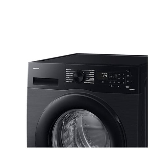 Lavadora Samsung WW80CGC04DAB 8kg Carga Frontal 1400rpm Clase A Negra Wi-Fi Steam EcoBubble