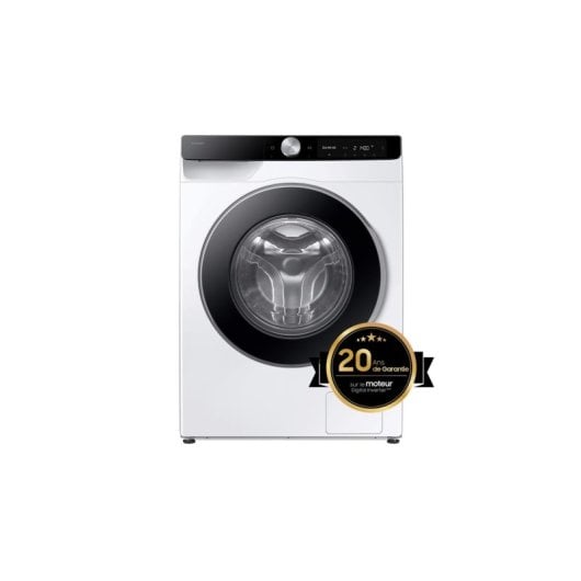 Lavadora Samsung WW90DG6U25LK 9kg Carga Frontal 1400rpm A Branca com AI Control e Wi-Fi