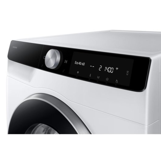 Lavadora Samsung WW90DG6U85LK 9kg Carga Frontal 1400rpm A Blanca con IA, Wi-Fi y EcoBubble
