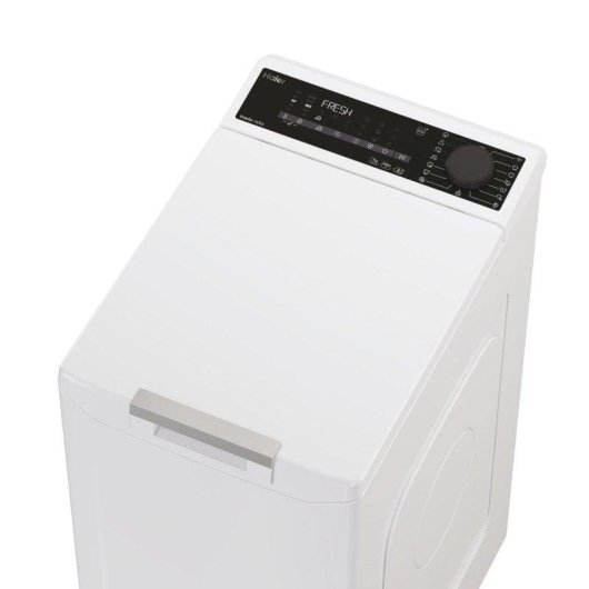 Máquina de Lavar Roupa Haier THASN476TM5-S Carga Superior 7 kg 1400 rpm A Wi-Fi Branca