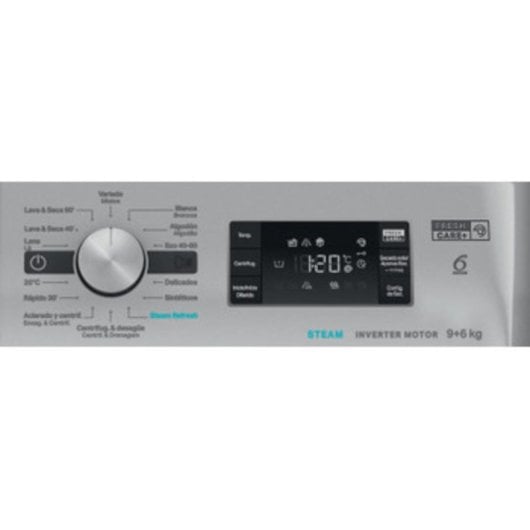 Lavasecadora Whirlpool 9kg A FFWDB 964489 SBV SPT 6th Sense FreshCare+ Steam Refresh