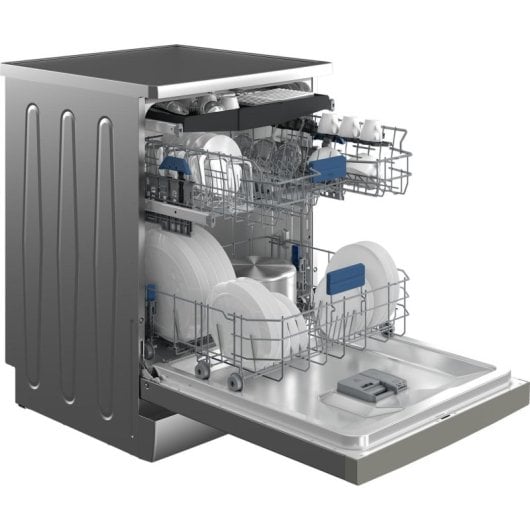 Lavastoviglie Beko BDFN26550XC 15 Coperti B Fast+ SteamGloss® Supporto Pieghevole