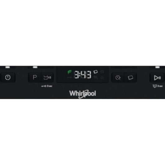 Lavavajillas Whirlpool W2F HD624 X 14 Serviços E Aço Inoxidável Preto Compacto