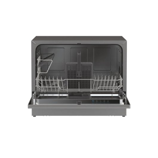 Lavastoviglie Candy RapidÓ CP 6E51LS 6 Coperti Classe E Inox Nero Compatto