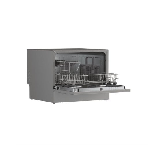 Lavastoviglie Candy RapidÓ CP 6E51LS 6 Coperti Classe E Inox Nero Compatto
